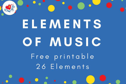 Elements of Music | Free Printable Posters