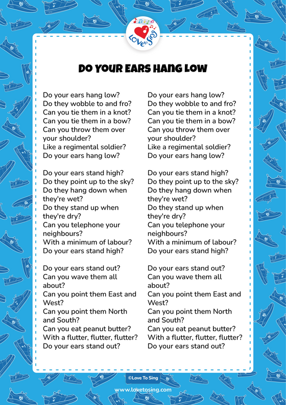 Do Your Ears Hang Low