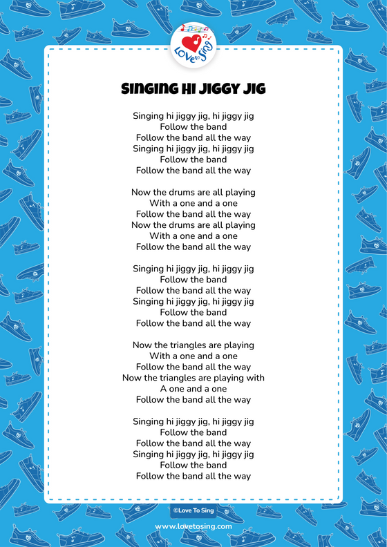 Singing Hi Jiggy Jig