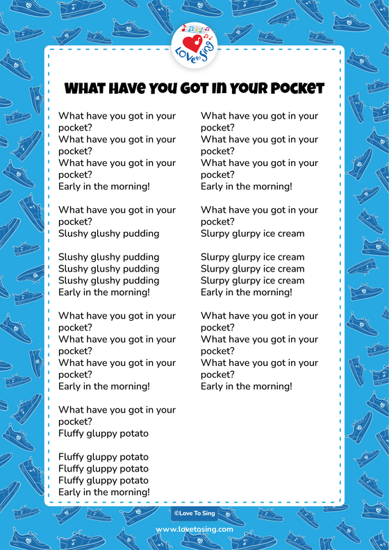 What Have You Got In Your Pocket?