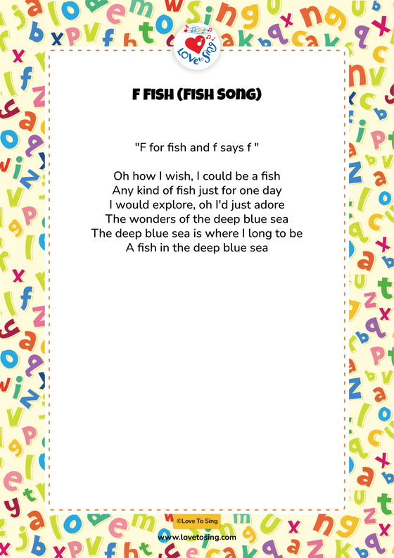 F Fish (Fish Song)