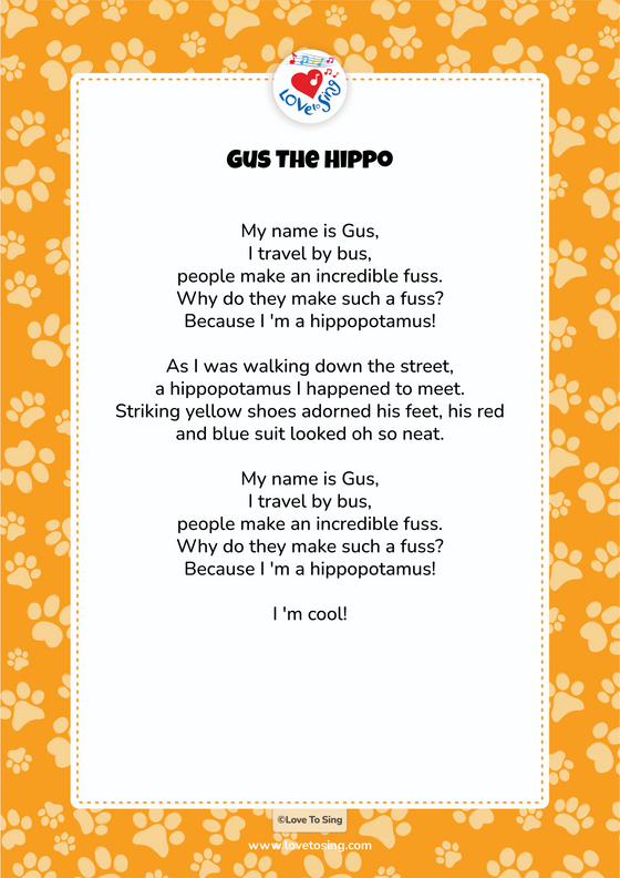 Gus The Hippo