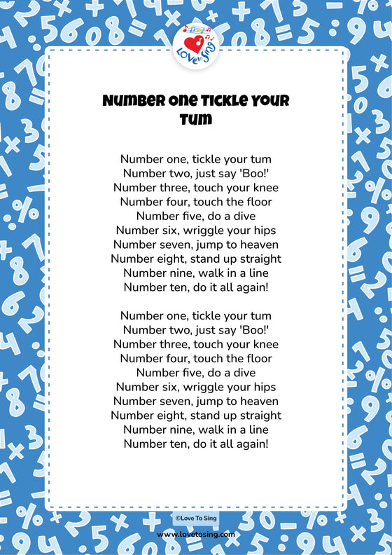 Number One Tickle Your Tum