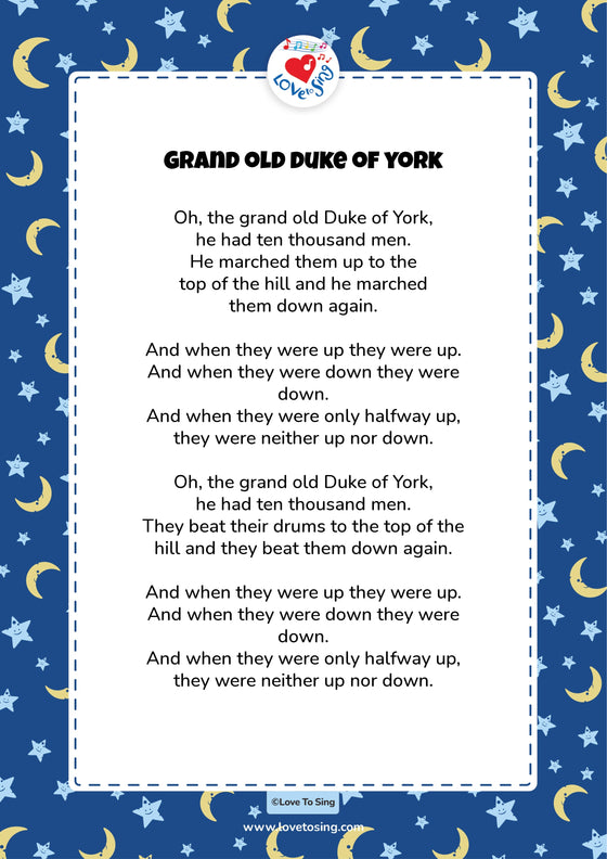Grand Old Duke of York
