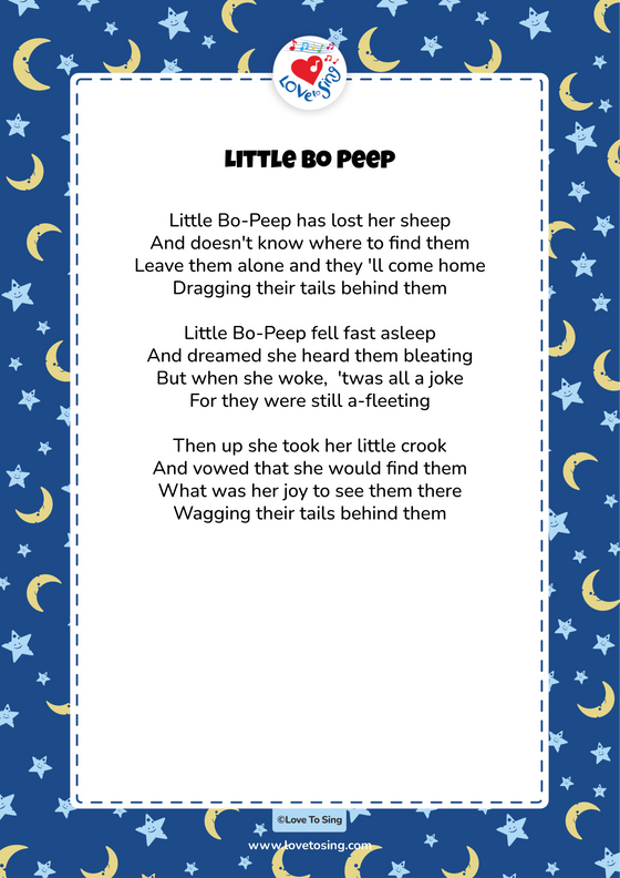 Little Bo Peep
