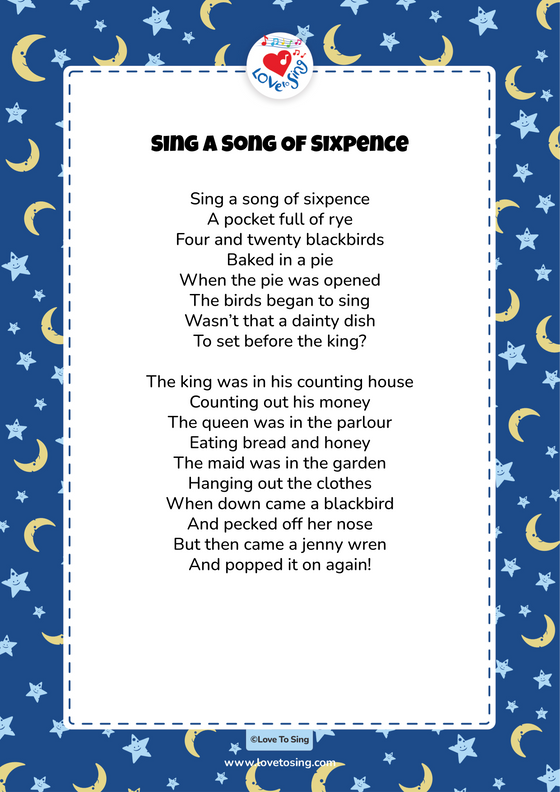 Sing A Song Of Sixpence