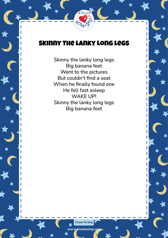 Skinny The Lanky Long Legs