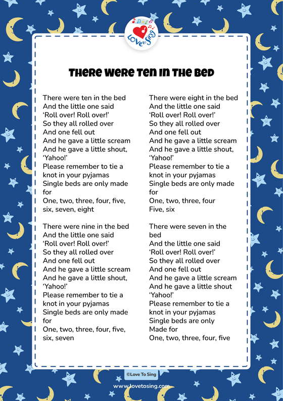 There Were Ten In The Bed