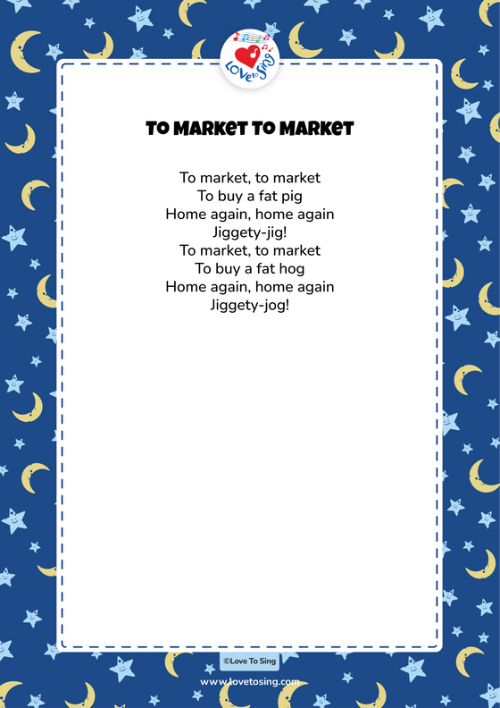 To Market, To Market