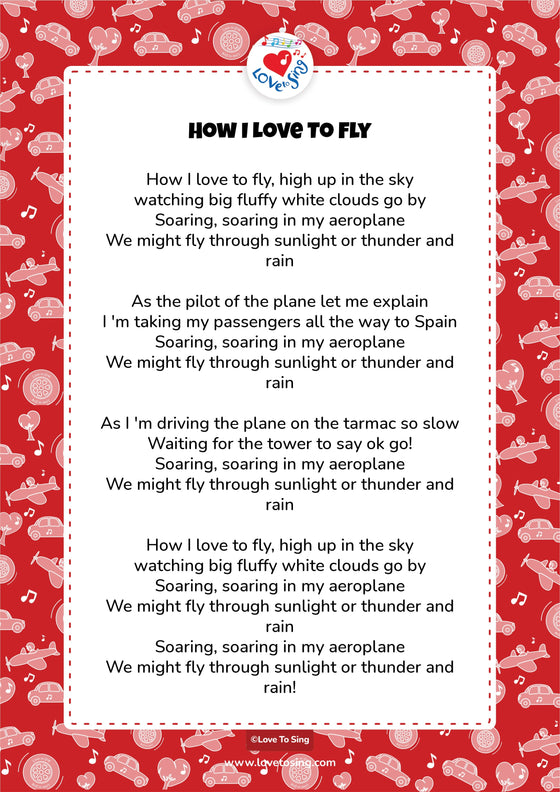 How I Love To Fly