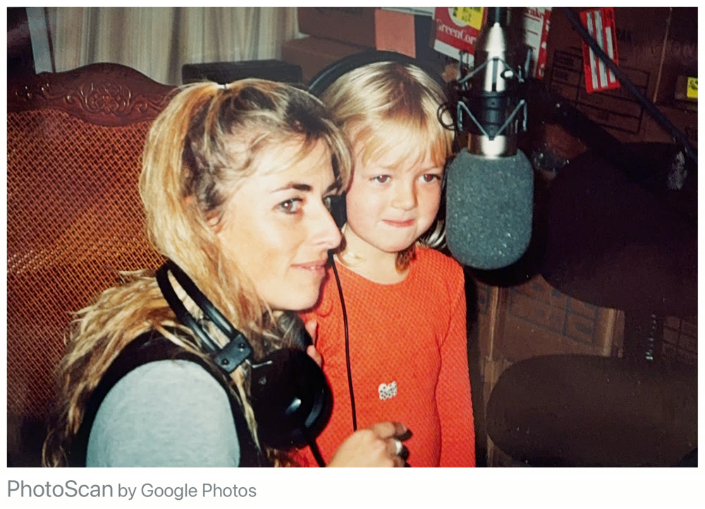 In the recording studio
