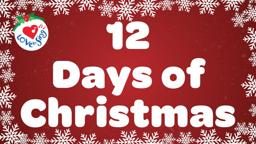 Christmas song 12 Days of Christmas Lyrics | Love to Sing