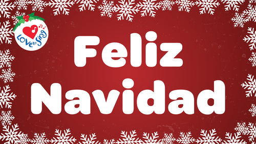 Christmas song Feliz Navidad with lyrics | Love to Sing