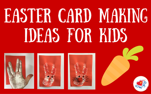 Easter Card Making Idea For Kids