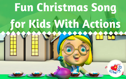 Fun Christmas Song for Kids With Actions