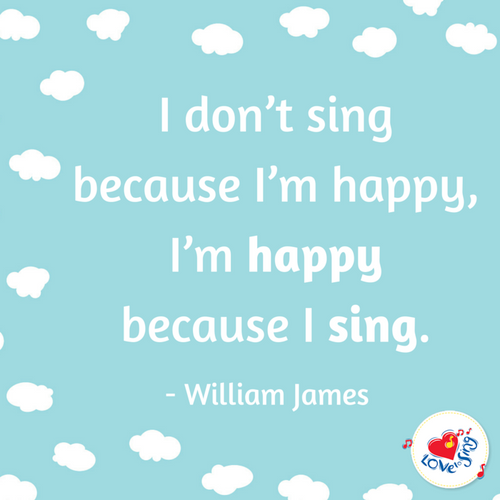 I'm Happy Because I Sing