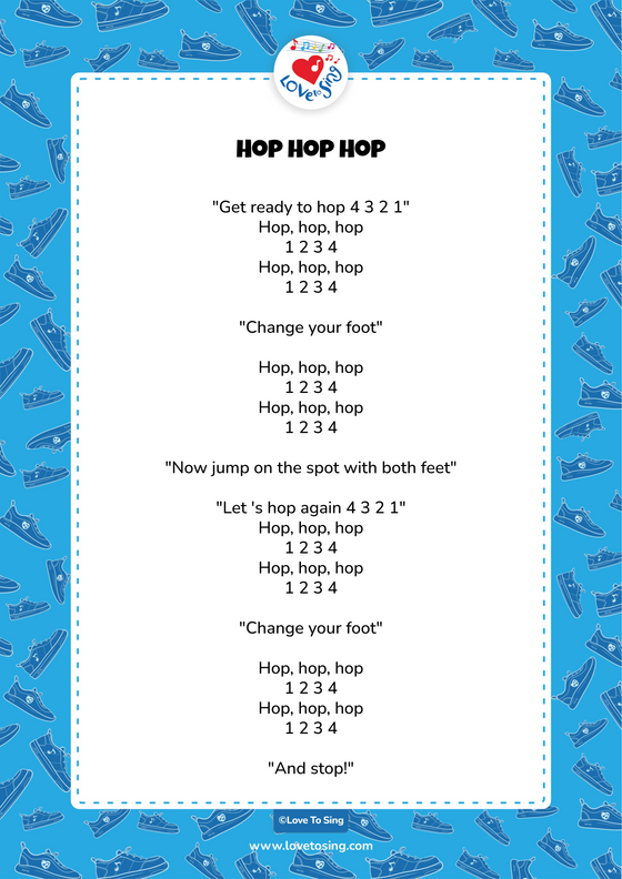 Hop, Hop, Hop
