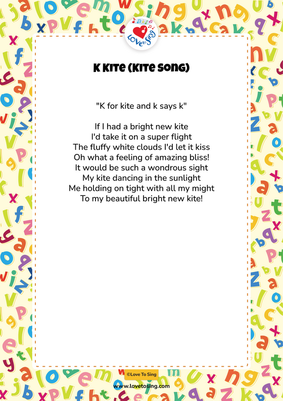 K Kite (Kite Song)