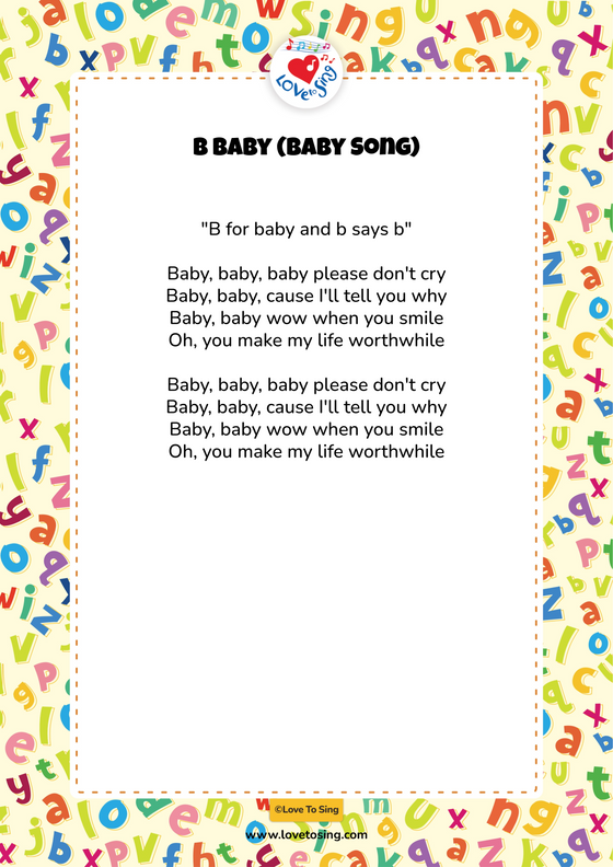 B Baby (Baby Song)