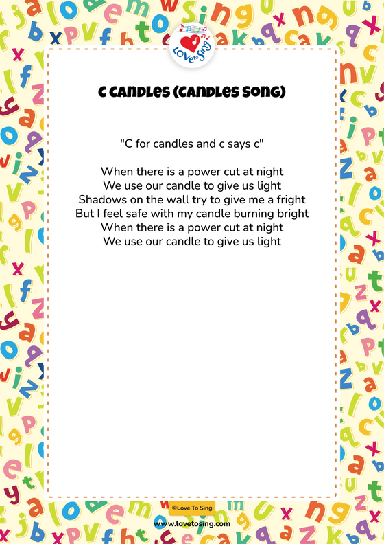 C Candles (Candles Song)