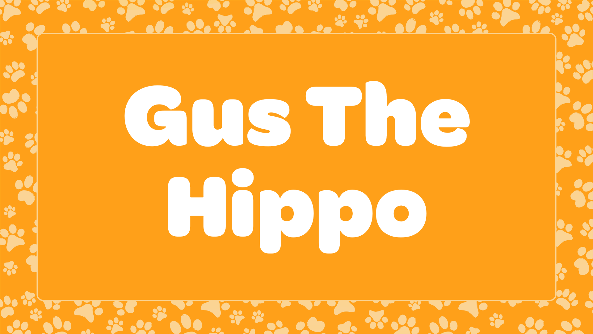 Gus The Hippo