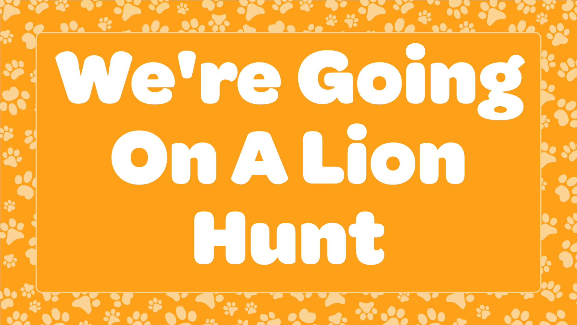 We're Going To The Zoo