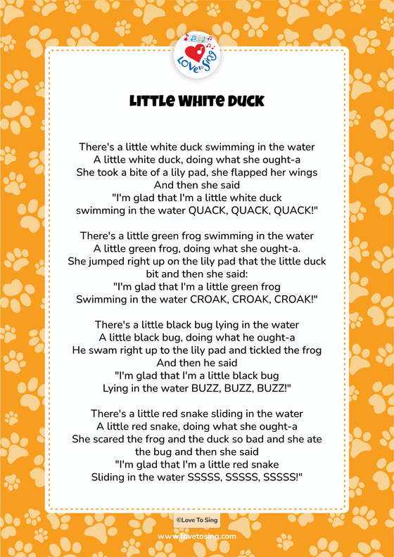 Little White Duck