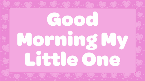 Kids Emotions Song Baby, Baby, When Is The Day To Be Happy?  Lyrics |Love to Sing