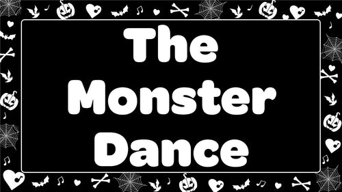 Halloween Songs Song The Monster Dance with Lyrics |Love to Sing