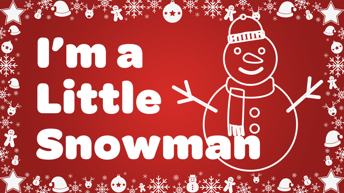 I'm a Little Snowman with Lyrics Video Song Download