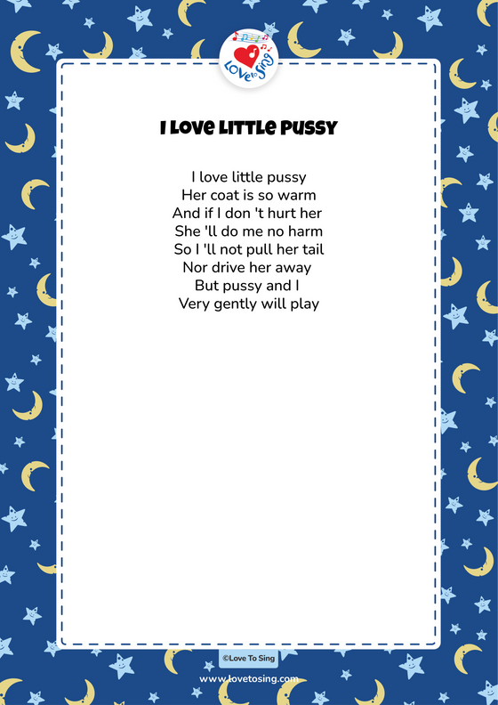I Love Little Pussy