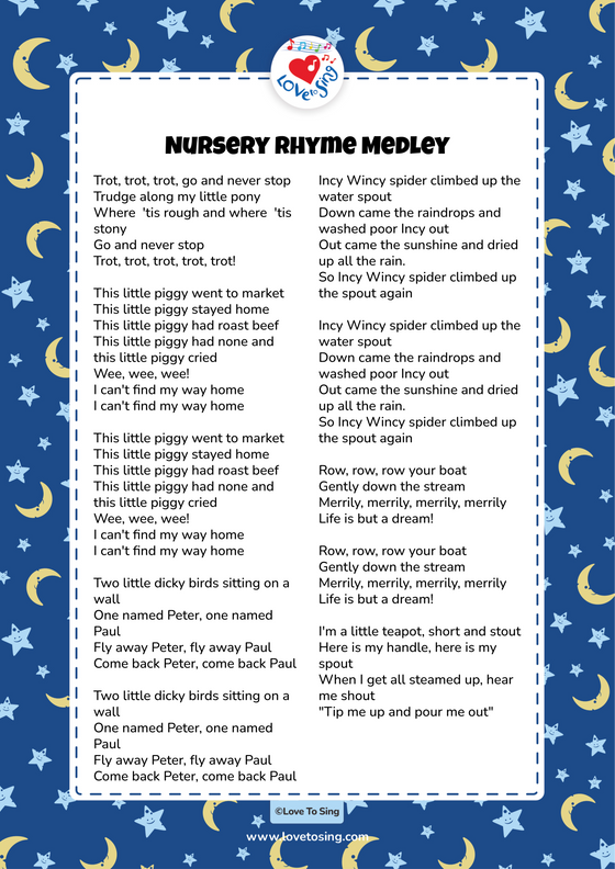 Nursery Rhyme Medley