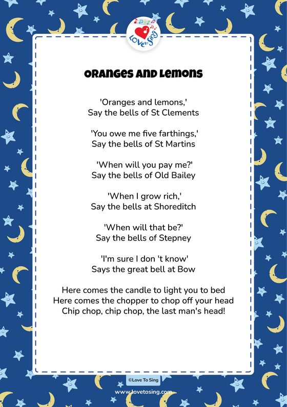Oranges And Lemons