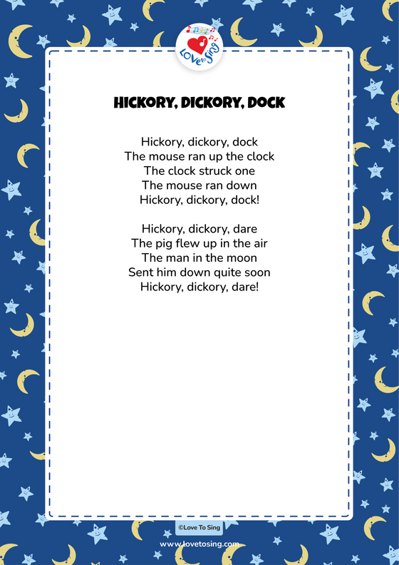 Hickory Dickory Dock