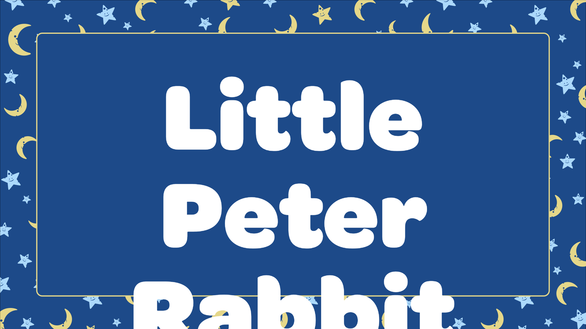 Little Peter Rabbit
