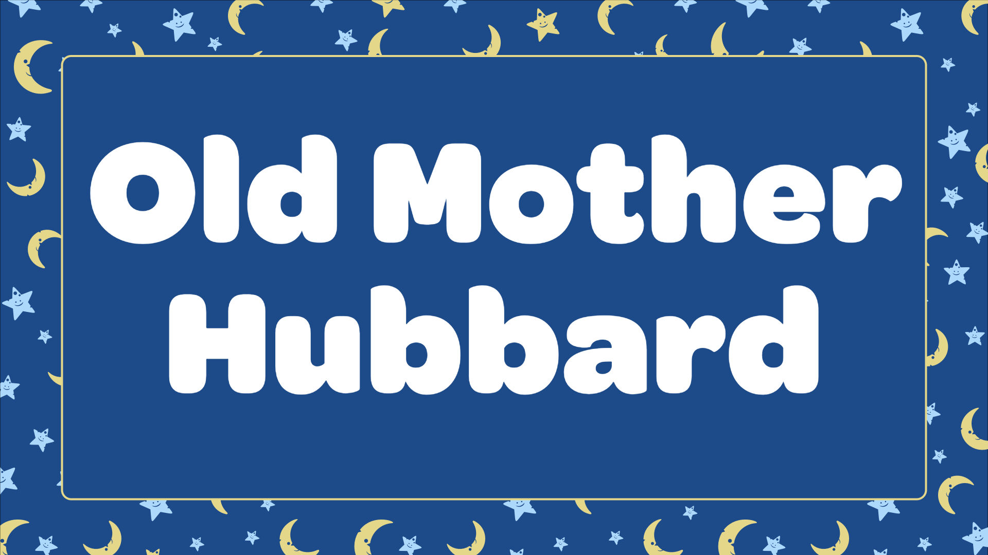 Old Mother Hubbard