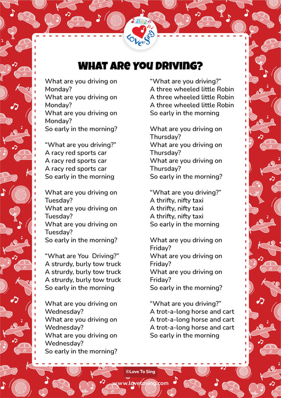 What Are You Driving?