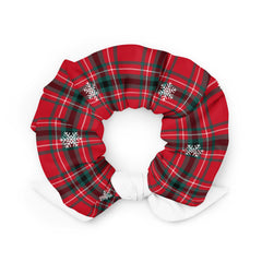 Christmas Tartan Scrunchie