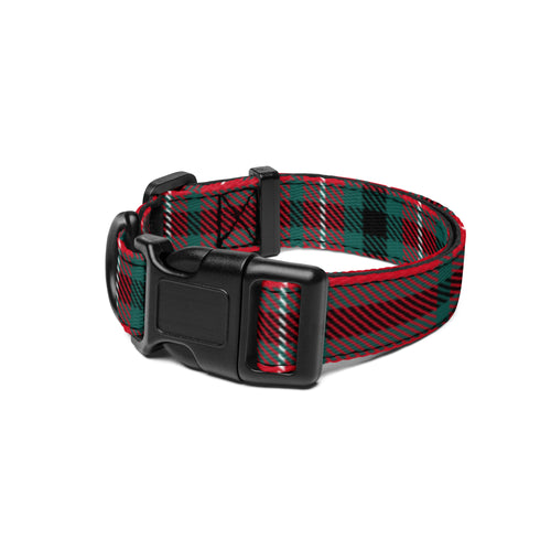 Christmas Tartan Pet Collar