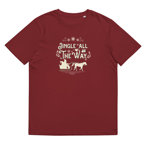 Jingle All the Way Unisex Organic Cotton T-shirt