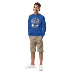 Jingle All the Way Youth crewneck sweatshirt