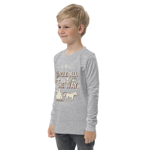 Jingle All the Way Youth long sleeve tee