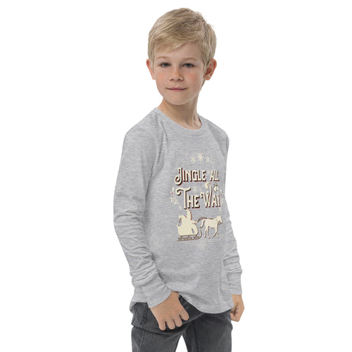 Jingle All the Way Youth long sleeve tee