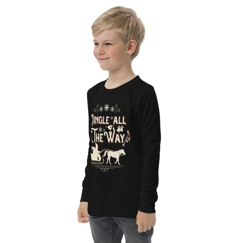 Jingle All the Way Youth long sleeve tee