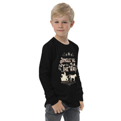 Jingle All the Way Youth long sleeve tee