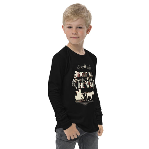 Jingle All the Way Youth long sleeve tee