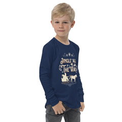 Jingle All the Way Youth long sleeve tee