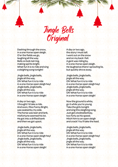 Buy Christmas Songs Original Lyrics Ebook by Love to Sing