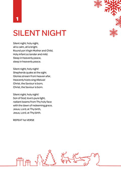 Buy Top 50 Christmas Songs and Carols Lyrics PDF Printable Ebook by Love to Sing