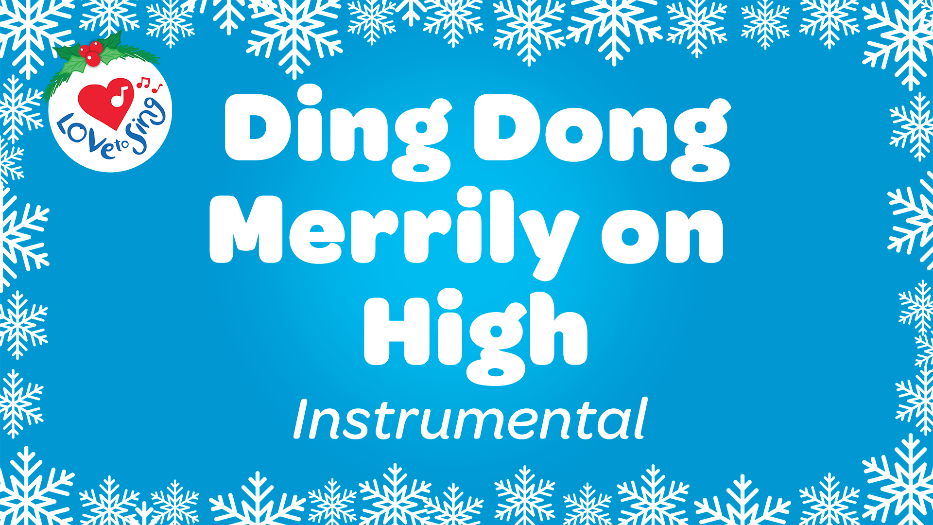 Ding Dong Merrily On High Instrumental
